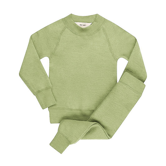 Merino Fleece 2-Piece Set Pistachio