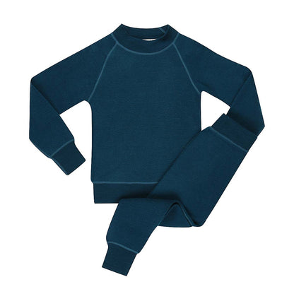Merino Fleece 2-Piece Set Dark Teal