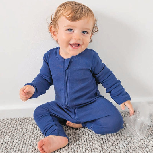 Basics Merino Wool Onesie and Singlet Pack Zimmer Blue