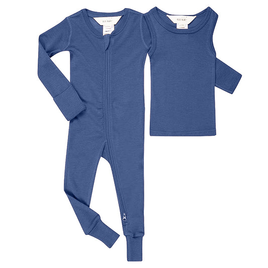 Basics Merino Wool Onesie and Singlet Pack Zimmer Blue