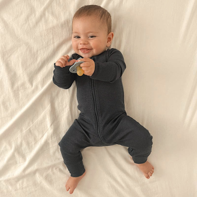 Basics Merino Wool Onesie Space Blue