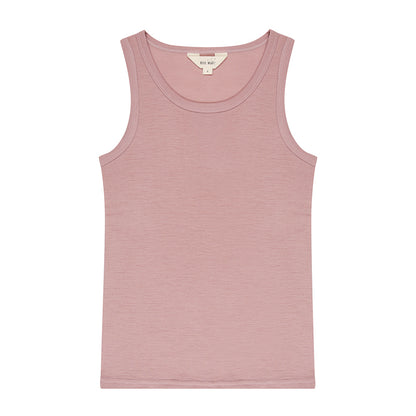 Women's Merino Everyday Singlet Mauve