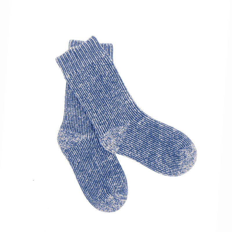 Merino Wool Kid's Sleep Socks Zimmer Blue